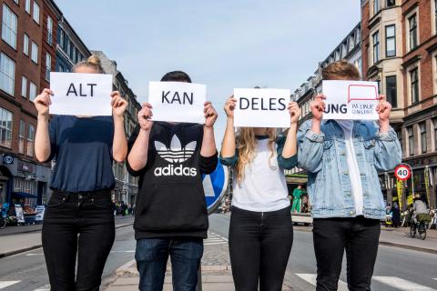 Ung på linje