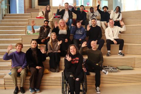 Fortællerkorps_gruppe_Ungdommens Røde Kors_2024