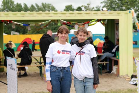 Roskilde Festival 2024_Frivillige_Ungdommens Røde Kors_2025