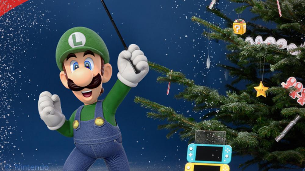 Luigi_Nintendo_Juletræsauktion_Ungdommens Røde Kors