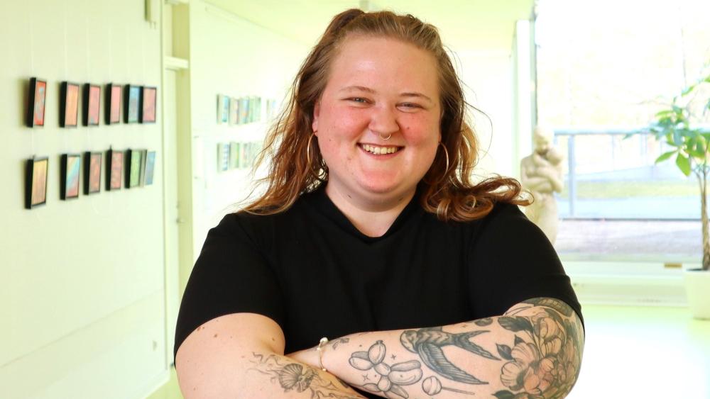 Unge-reform forside_Frederikke_Ungdommens Røde Kors_2024