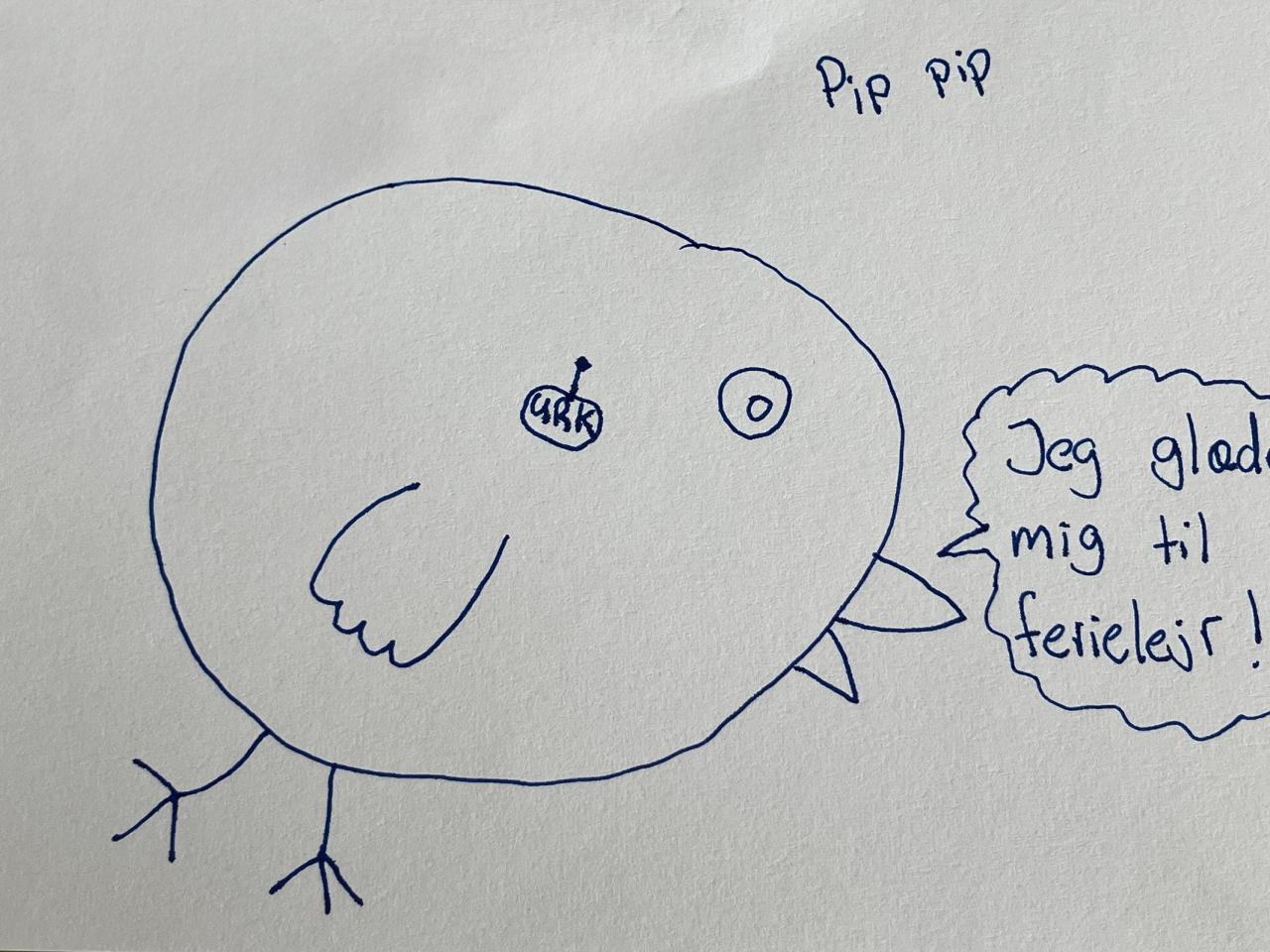 Fugle-postkort